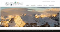 Desktop Screenshot of guidealpine.it